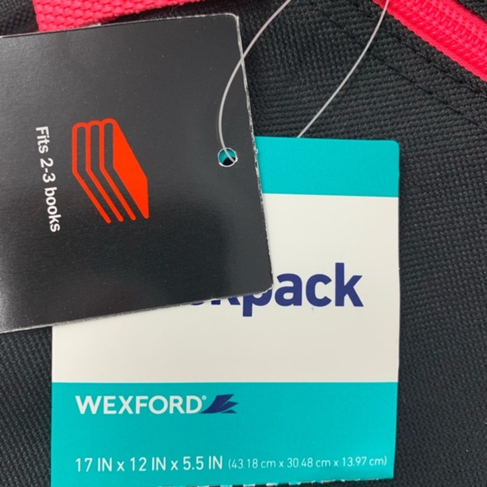 Pink Reflective Wexford Backpack! - Picture 5 of 7